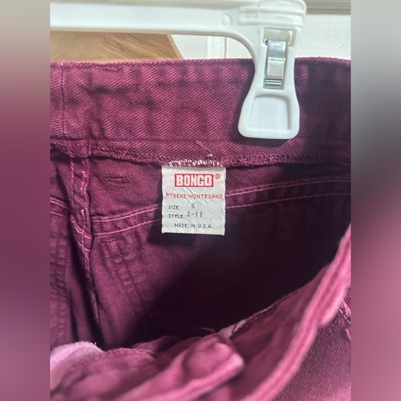 Bongo By Gene Montesano High Waist Burgundy
Denim Sz 5 - Picture 8 of 10